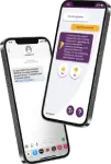 Image of ePrescribing guide on phone